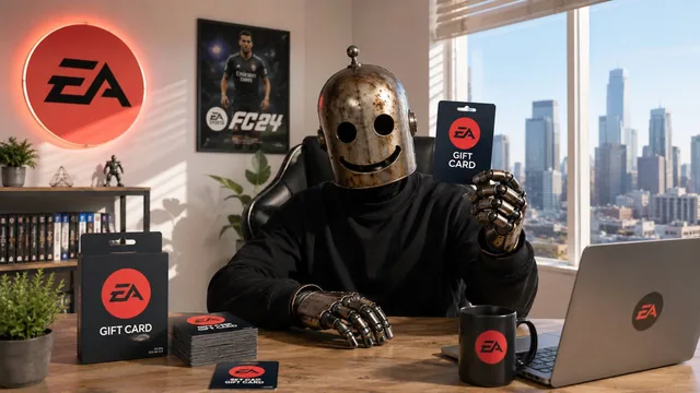 Купить подарочную карту EA через CryPAY